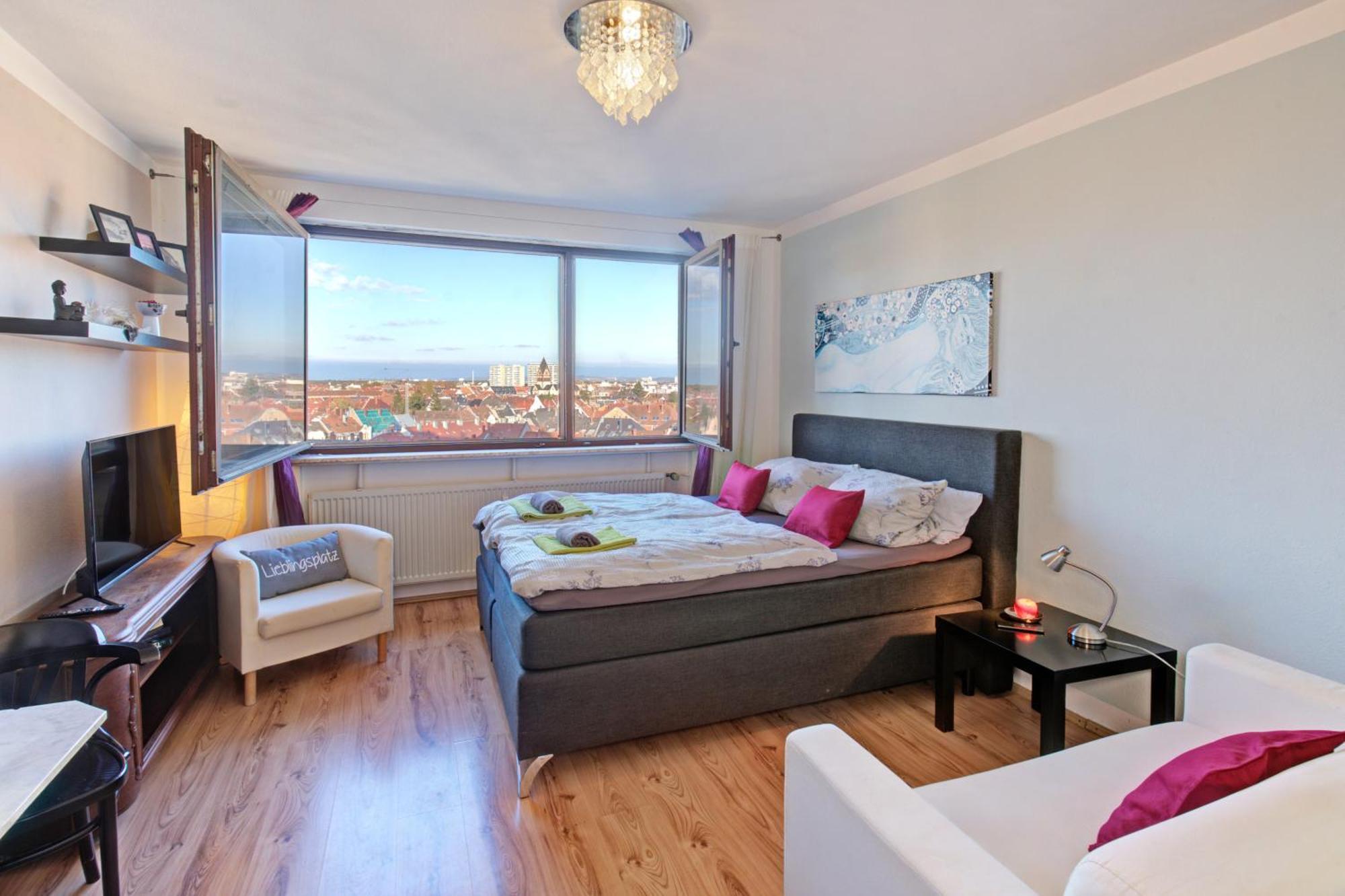 Blick Ueber Karlsruhe - Ferienwohnung Panorama 外观 照片